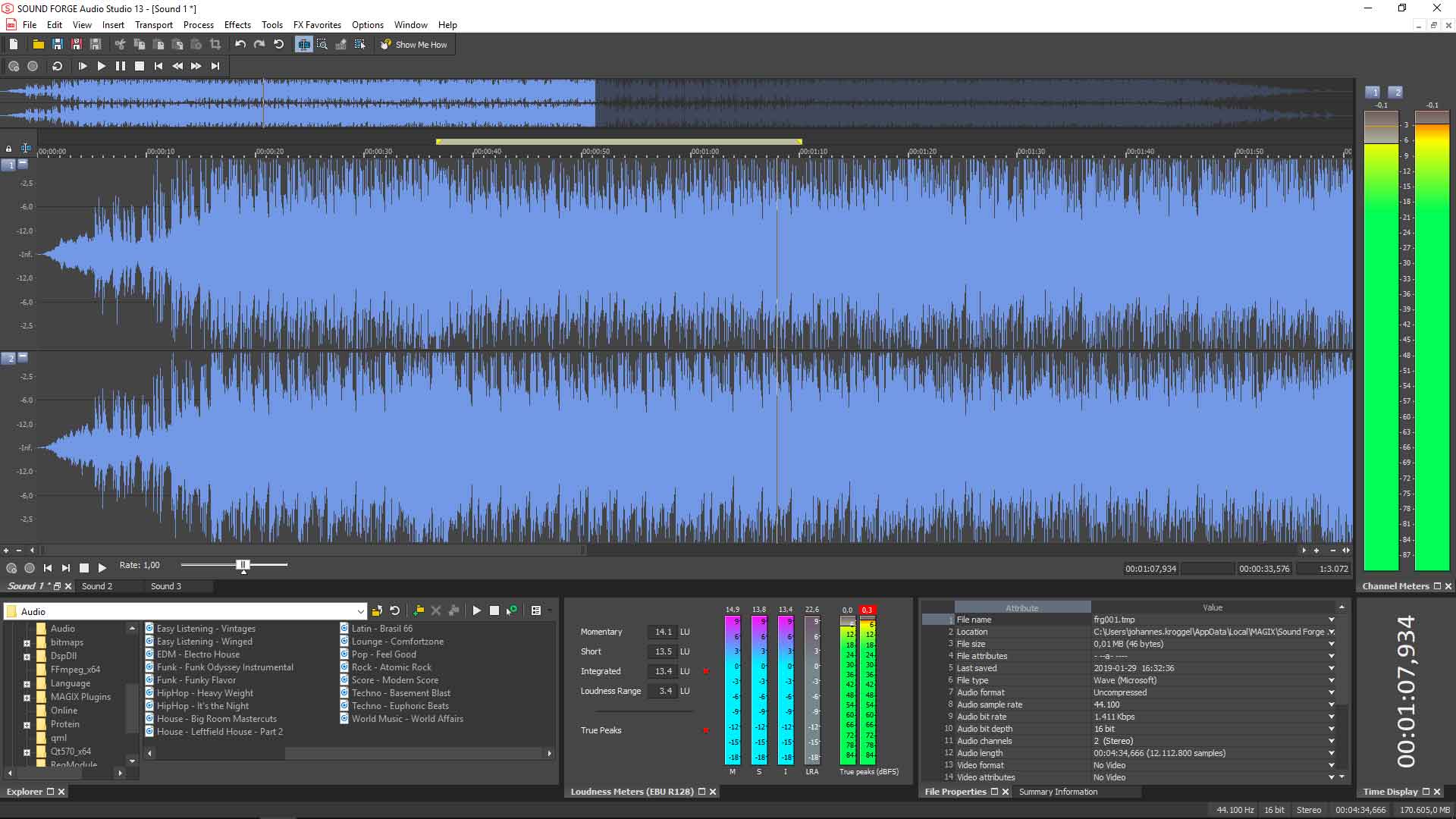 sound forge audio studio software