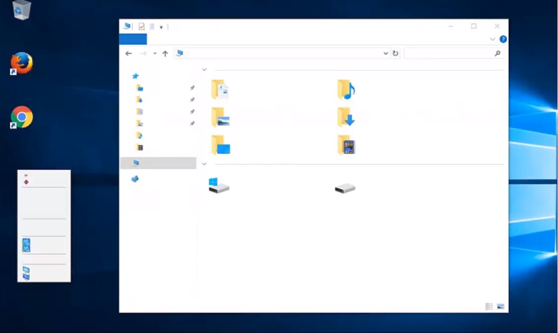 file explorer pictures not loading